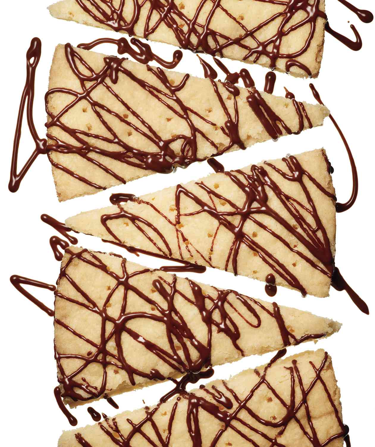 Chocolate-Drizzled Shortbread