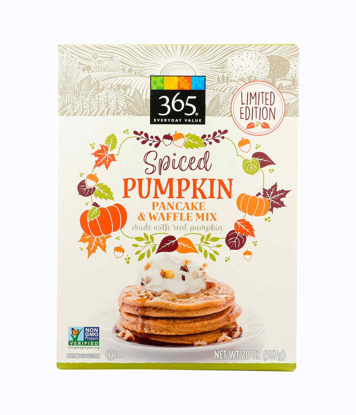 Whole Foods Market 365 Spiced Pumpkin Pancake and Waffle Mix
