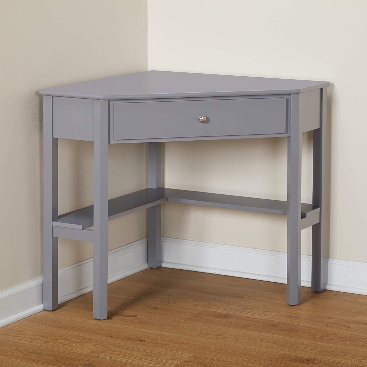 Furniture for Small Spaces, gray corner desk