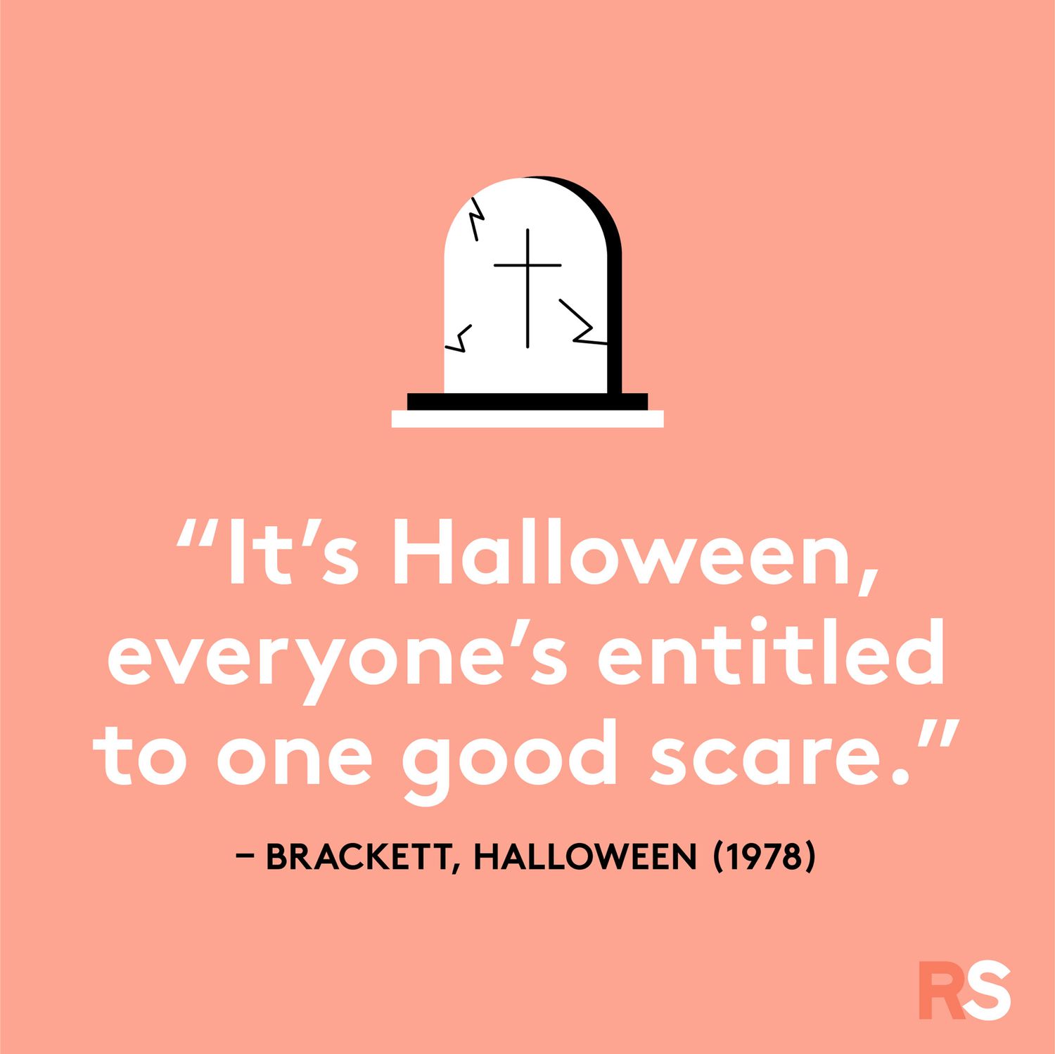 Halloween quotes, sayings, phrases - One Good Scare quote