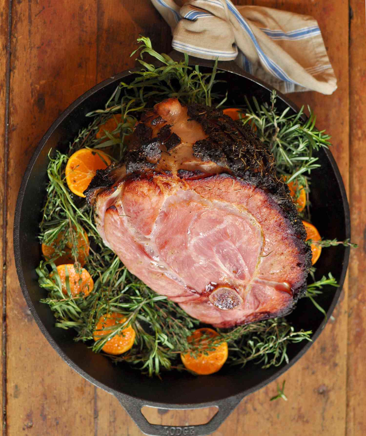 Herb and Citrus Rubbed Ham
