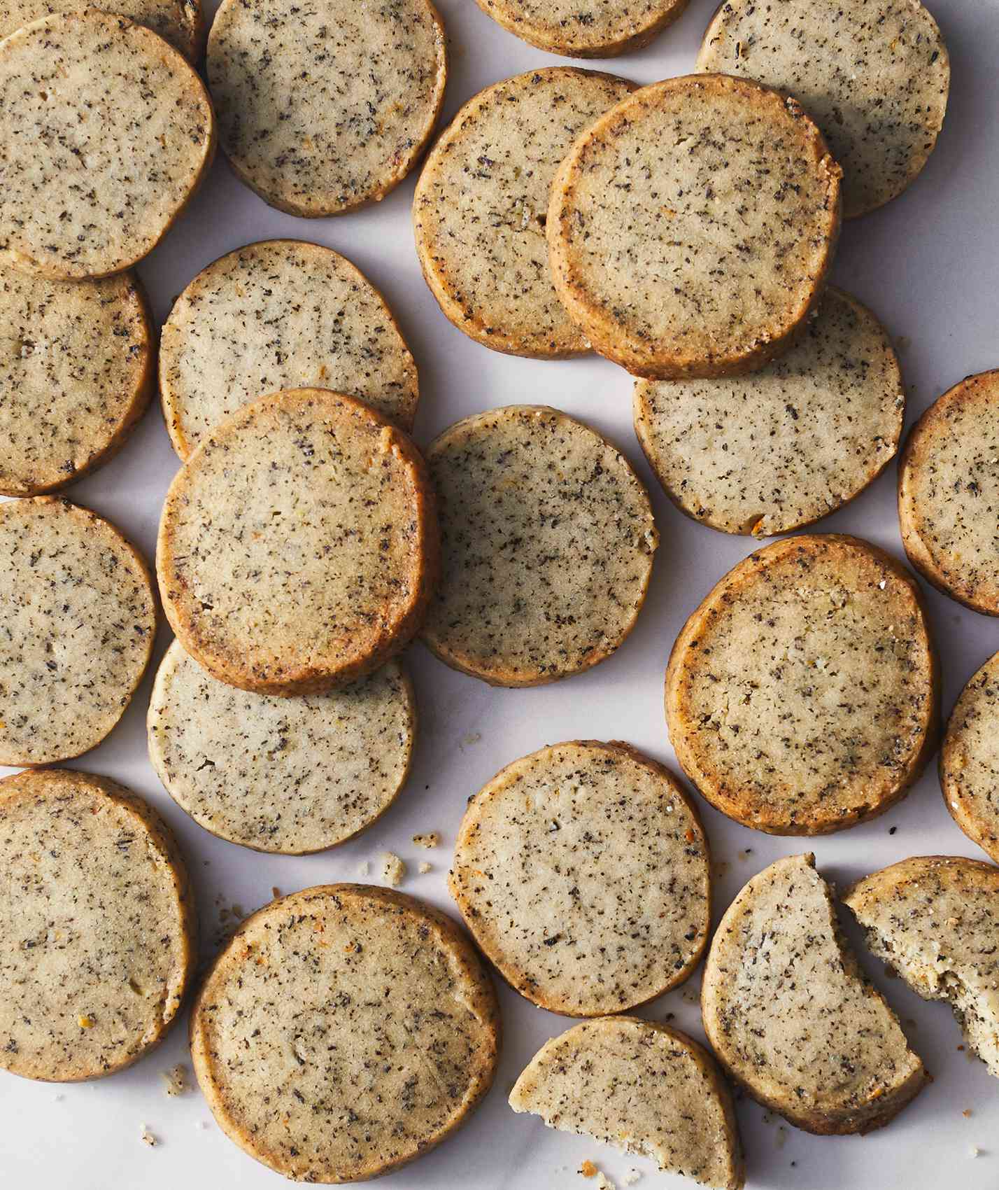 Earl Grey Shortbread cookies