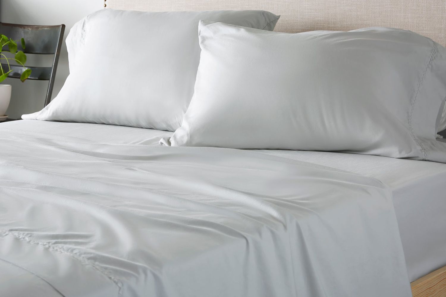 Allswell Bedding light gray sheets