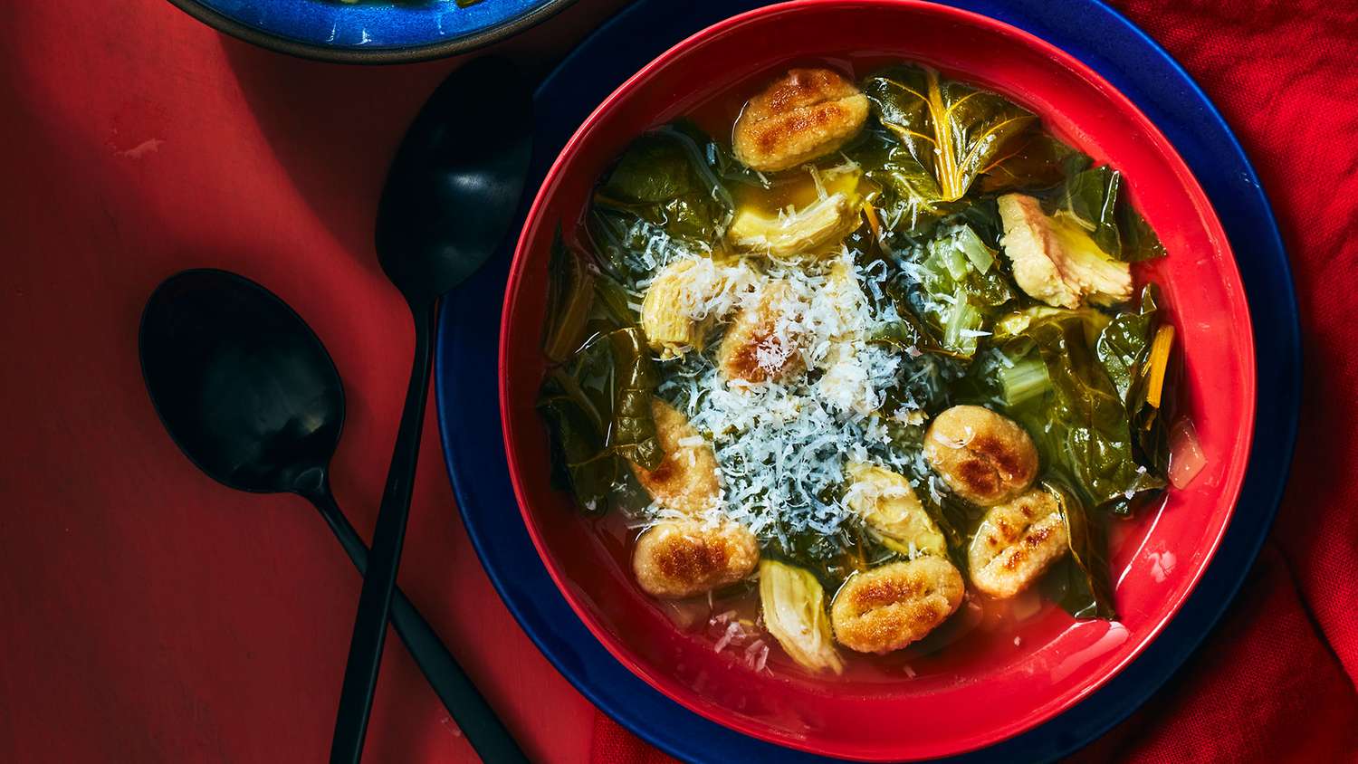 Chicken and Chard Dumpling Soup Recipe