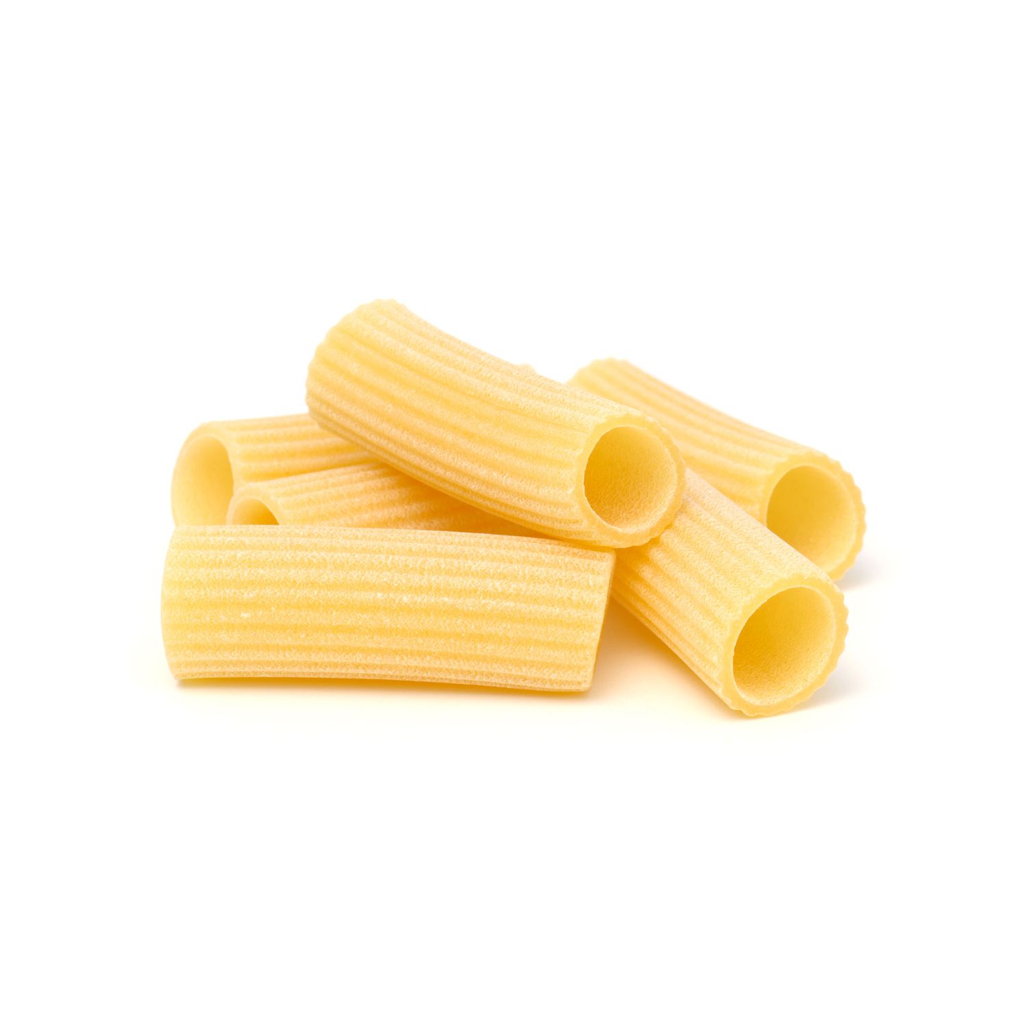 Types of pasta noodles - rigatoni