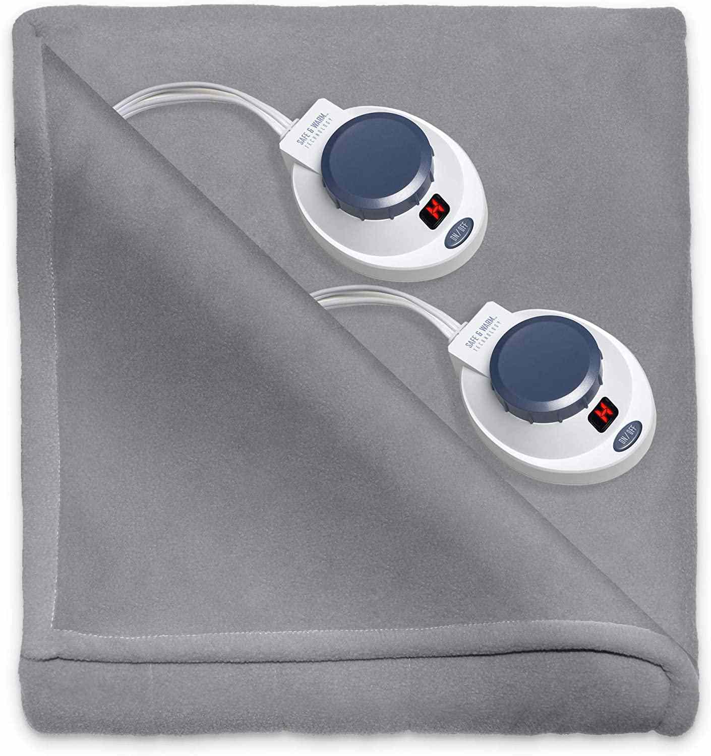 SoftHeat by Perfect Fit Luxury Micro-Fleece Heated Blanket