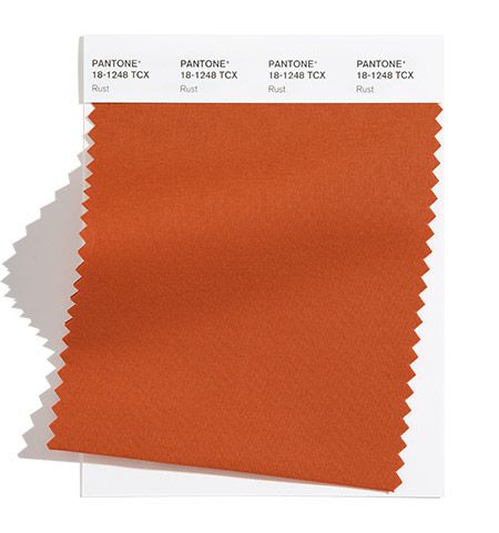 rust color swatch