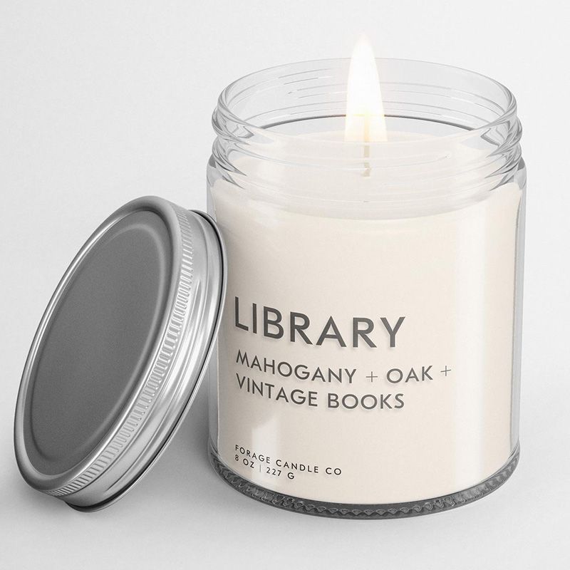 For the Candle Lover: Library Soy Candle
