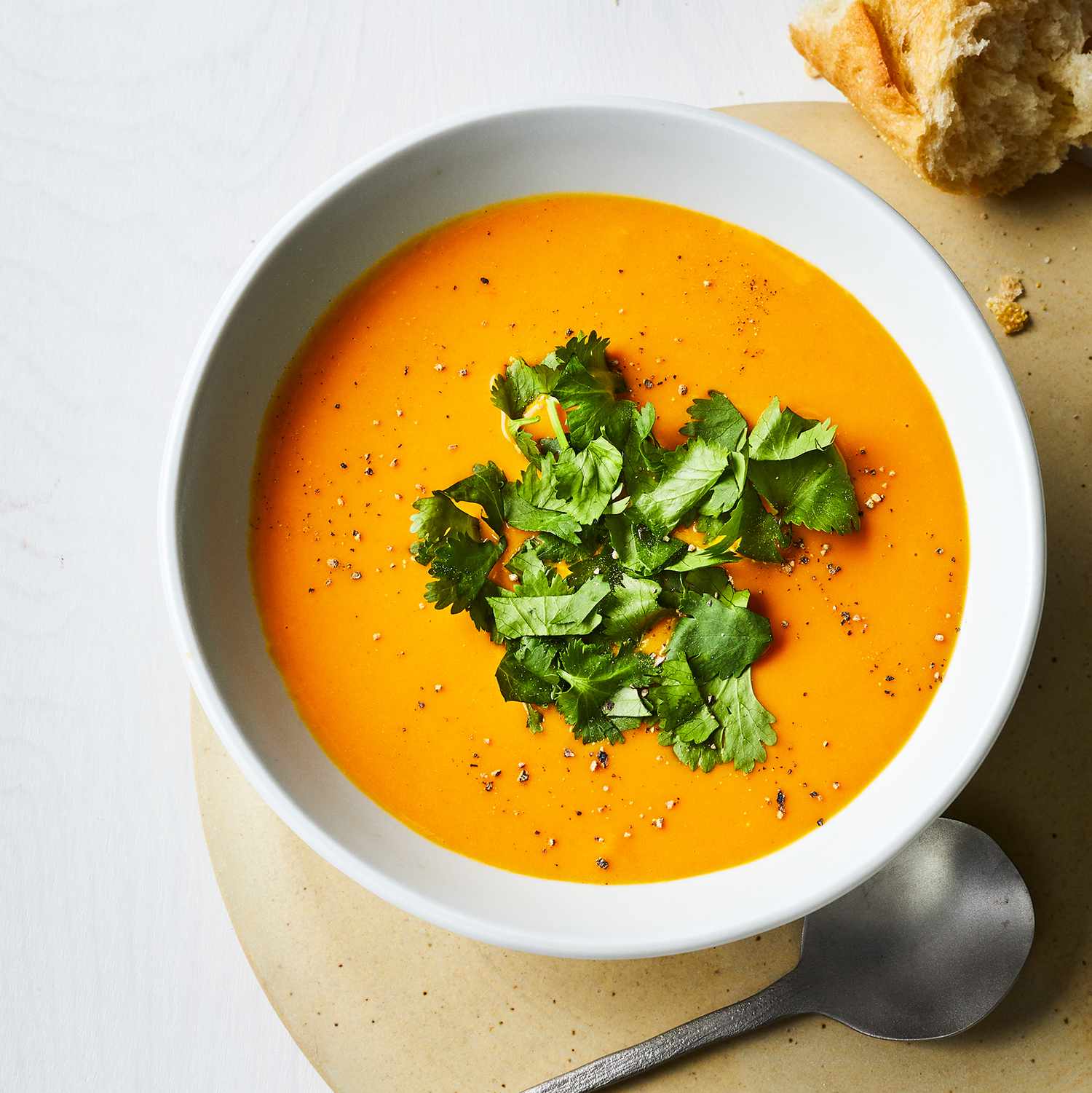Carrot and Red Lentil Soup 