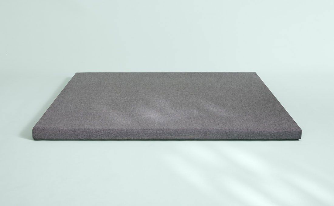 Casper mattress topper review - full view of mattress pad
