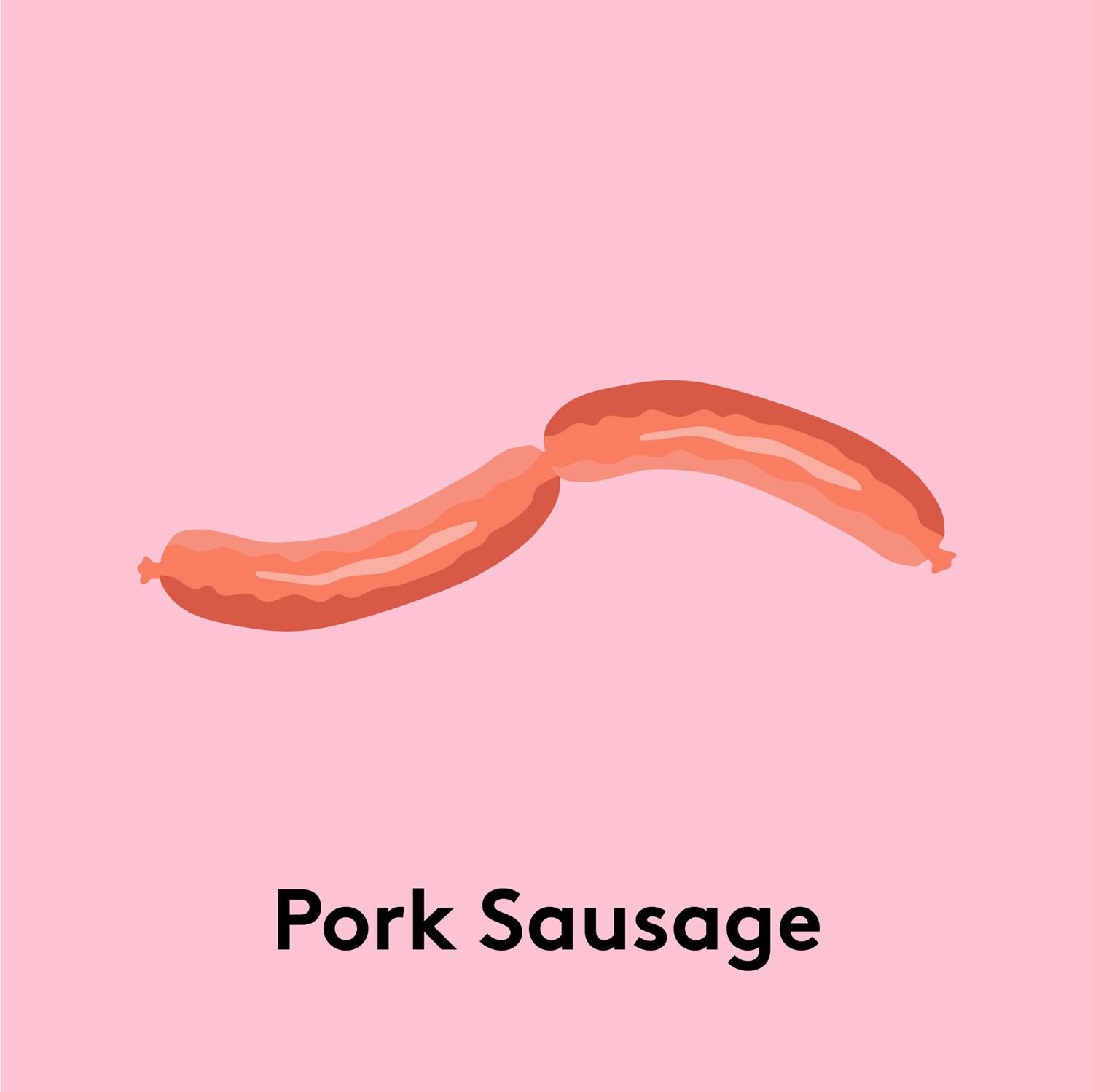 Types of pork cuts - Pork Sausage