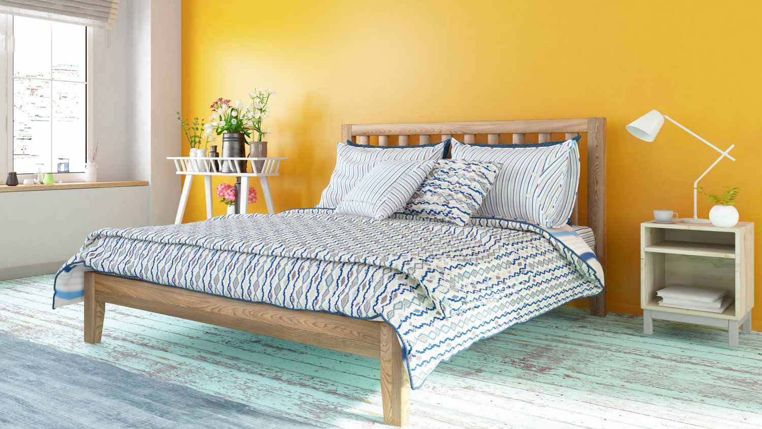 Best Yellow Paint Colors, yellow walls in bedroom