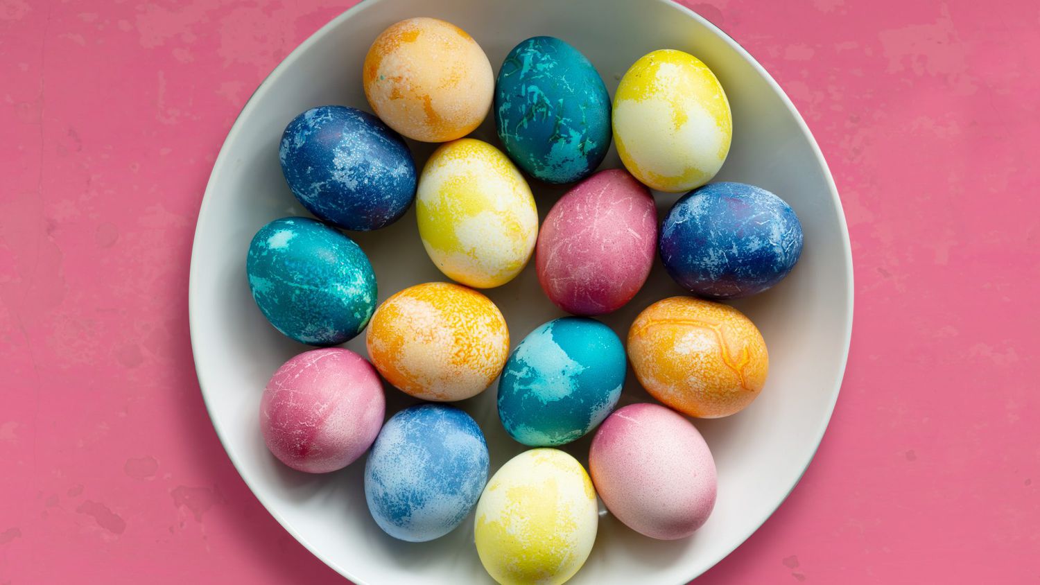 homemade easter egg dyes - round-up of dye colors