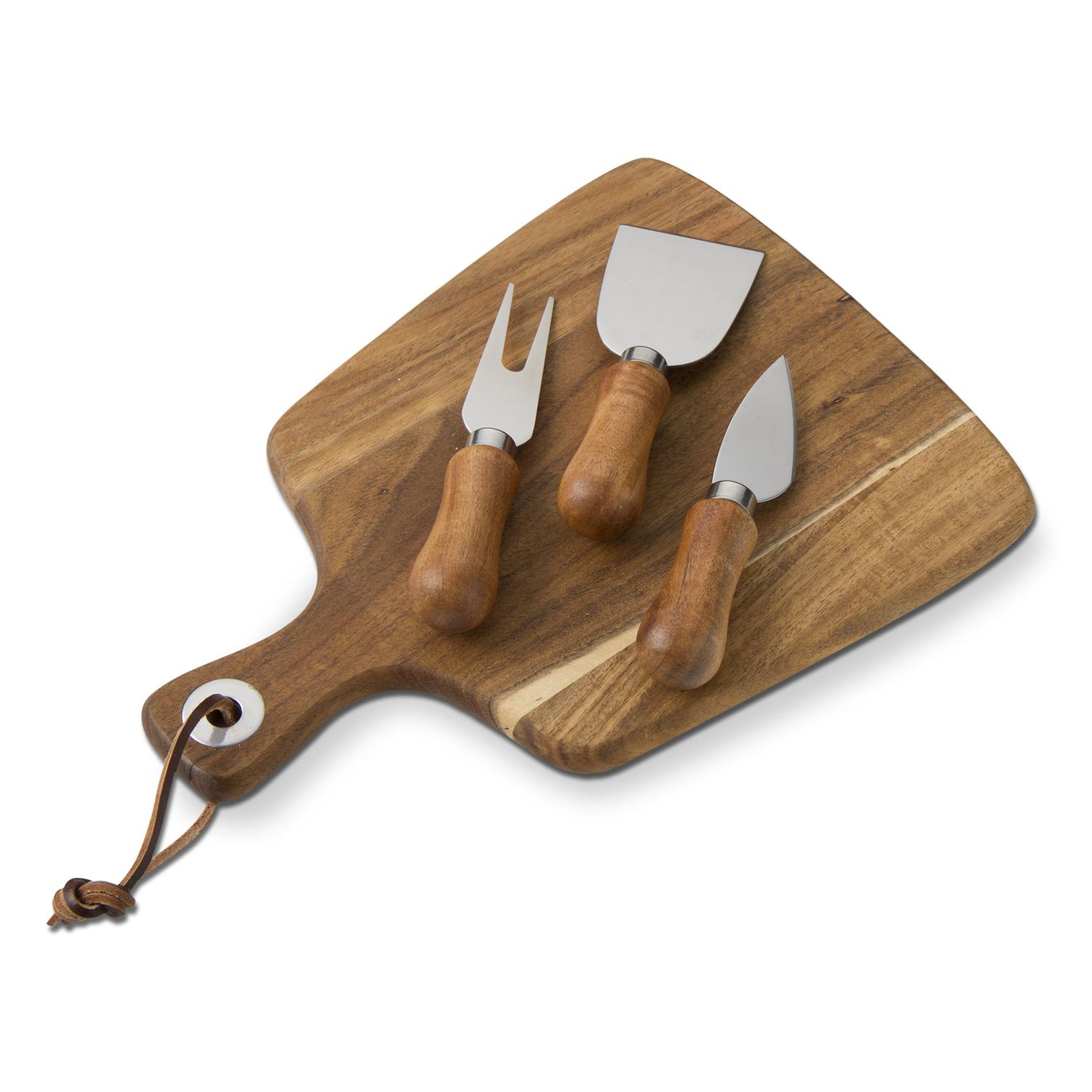 Best housewarming gifts, ideas - Tag Say Cheese Paddle Cheese Board & Knife Set