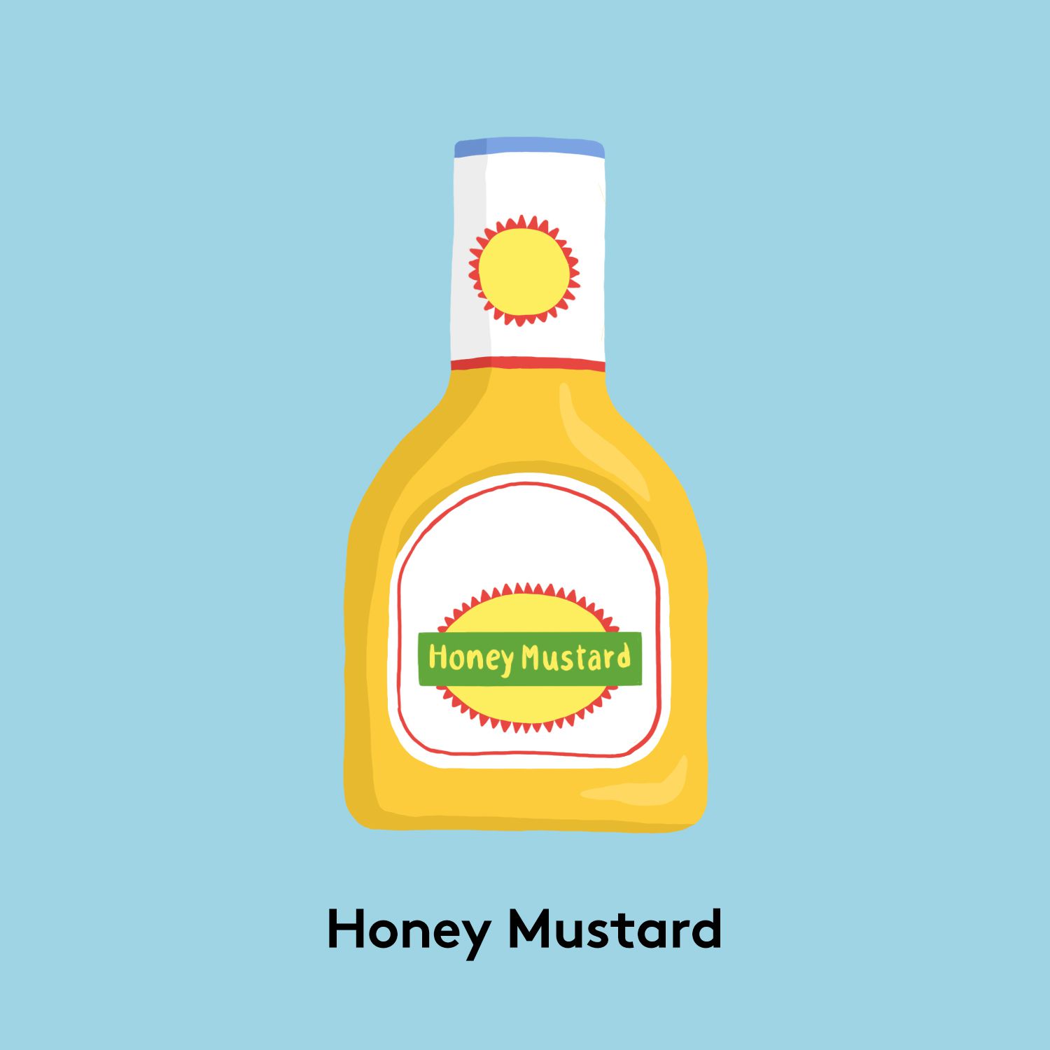 Types of mustard - Honey mustard picture