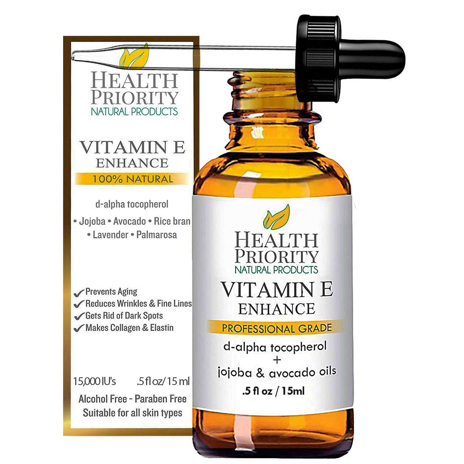 Organic Vitamin E Oil - Small Batch