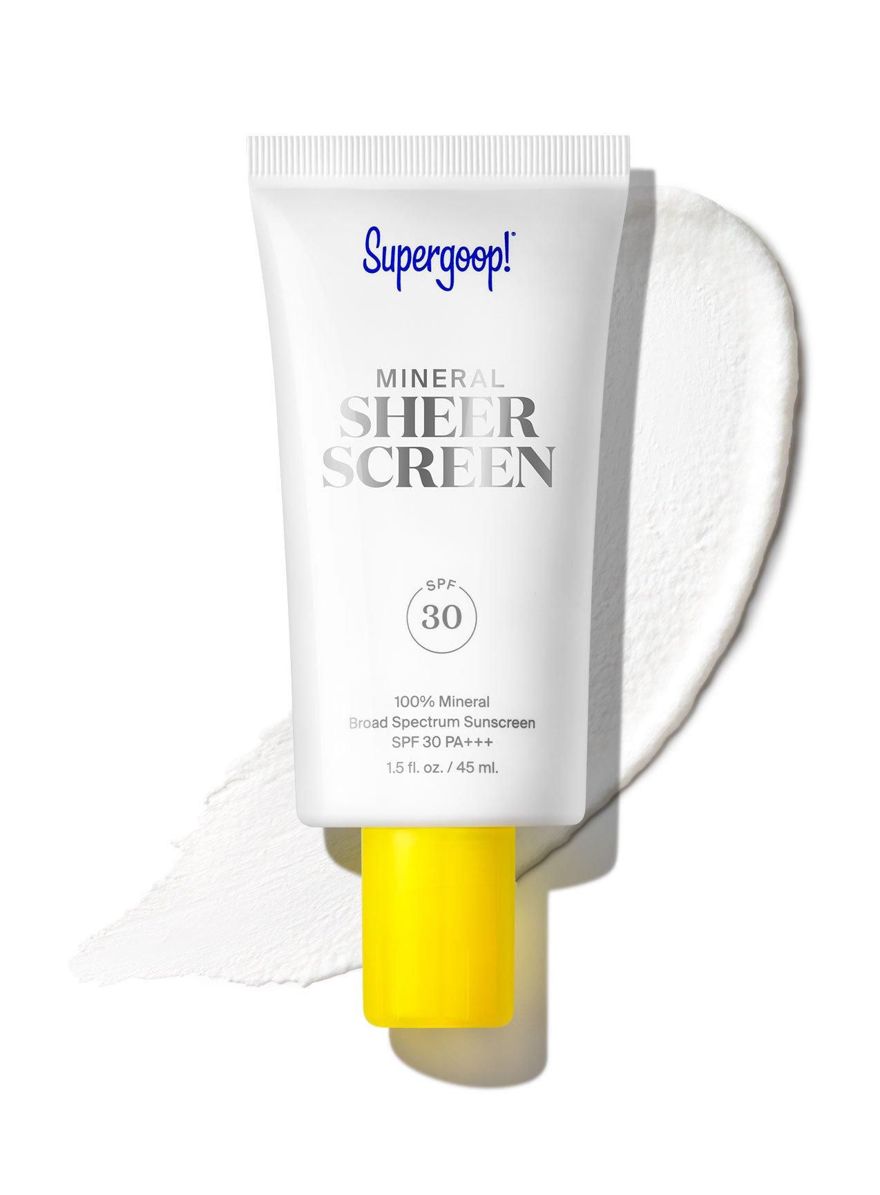 best-mineral-sunscreen-Supergoop! Mineral Sheerscreen SPF 30
