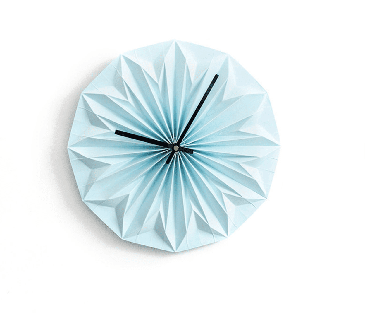 Origami Wall Clock First Anniversary Gift