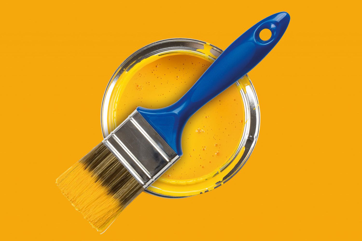 Painting mistakes to avoid, orange paint