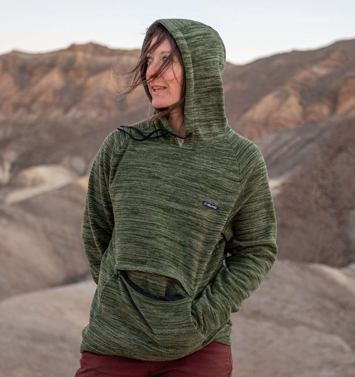 sustainable-workout-clothes-coalatree Evolution Hoodie Made from Recycled Coffee Grounds