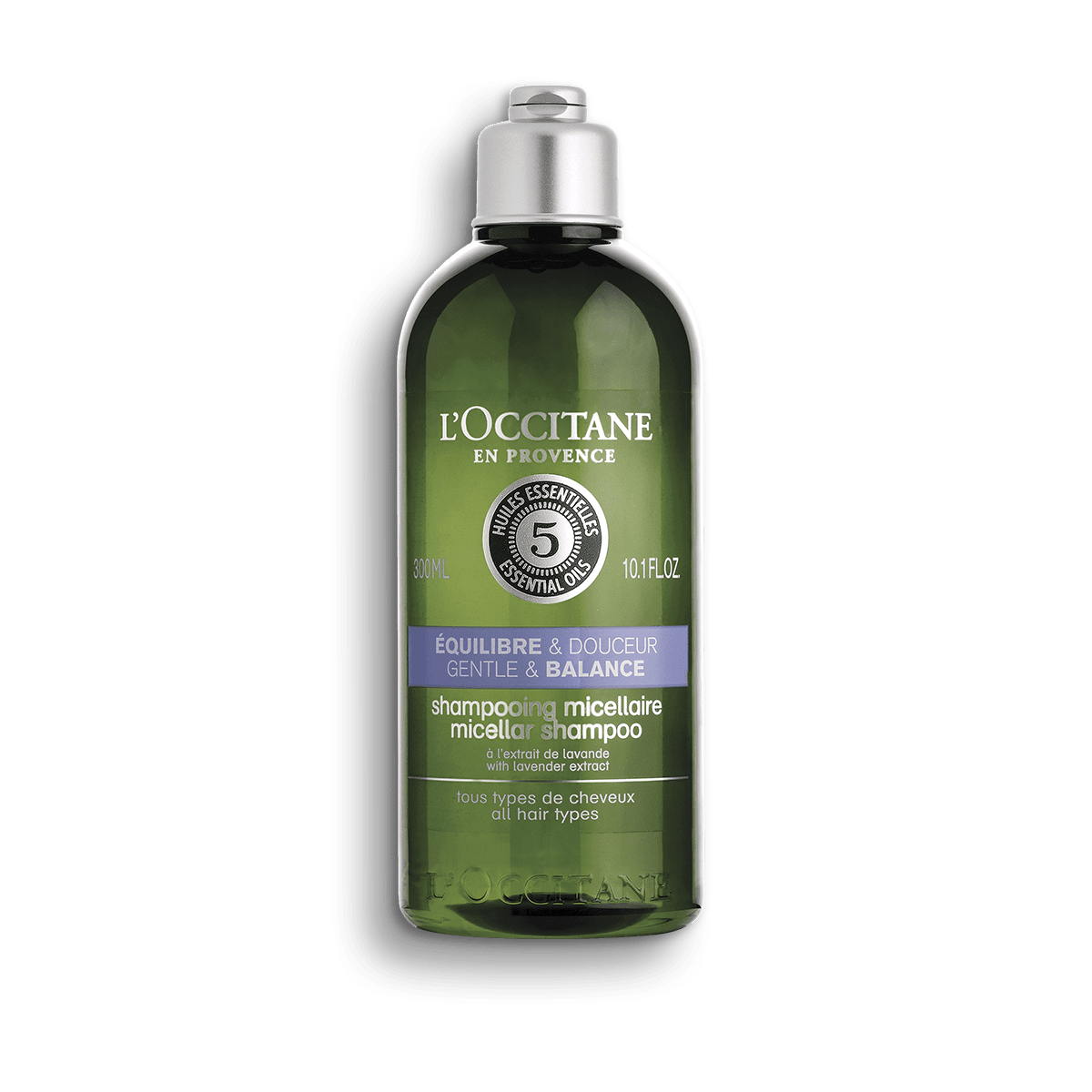 micellar-water-shampoo-LOccitane Aromachologie Gentle and Balance Micellar Shampoo