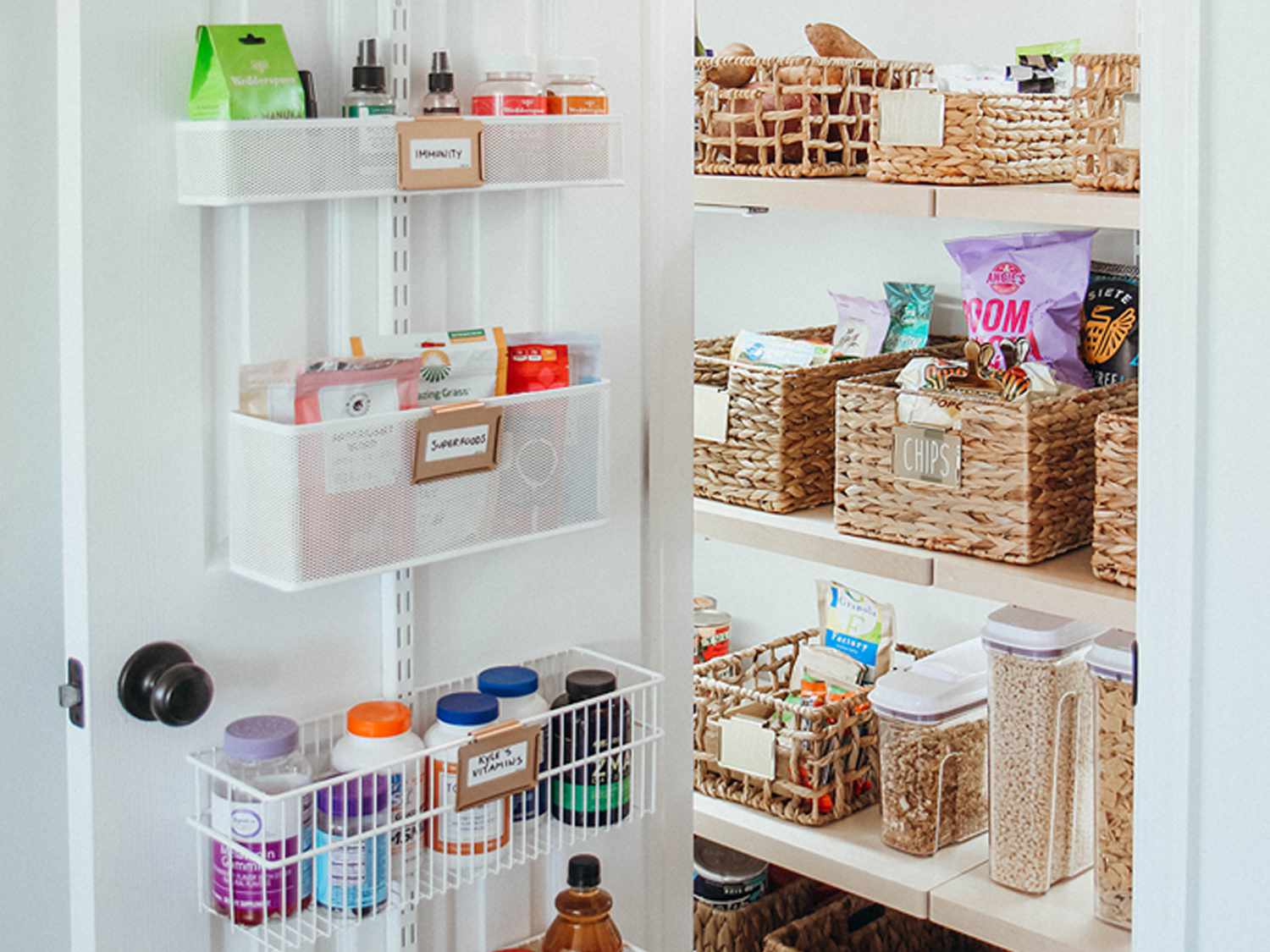 Simply: organized pantry