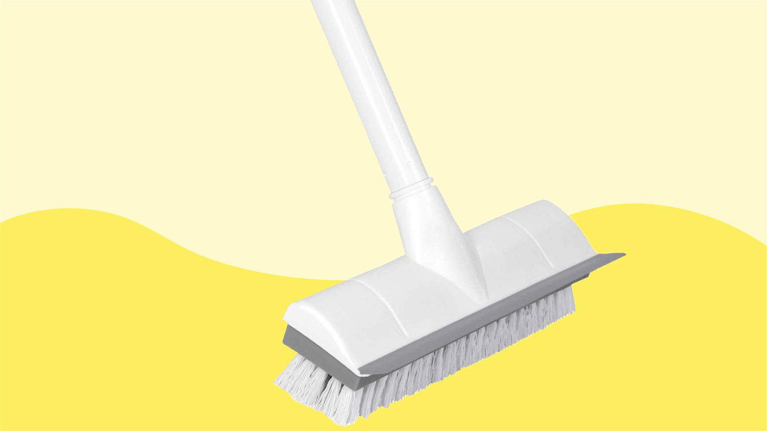 BOOMJOY Floor Scrub Brush with Long Handle -50" Stiff Brush