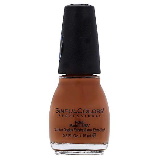 Best nude nail polish for dark skin: Sinful Colors Professional Nail Polish in Hot Toffee