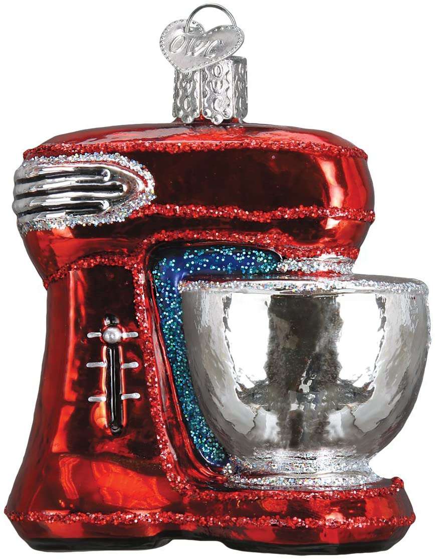 glass stand mixer ornament