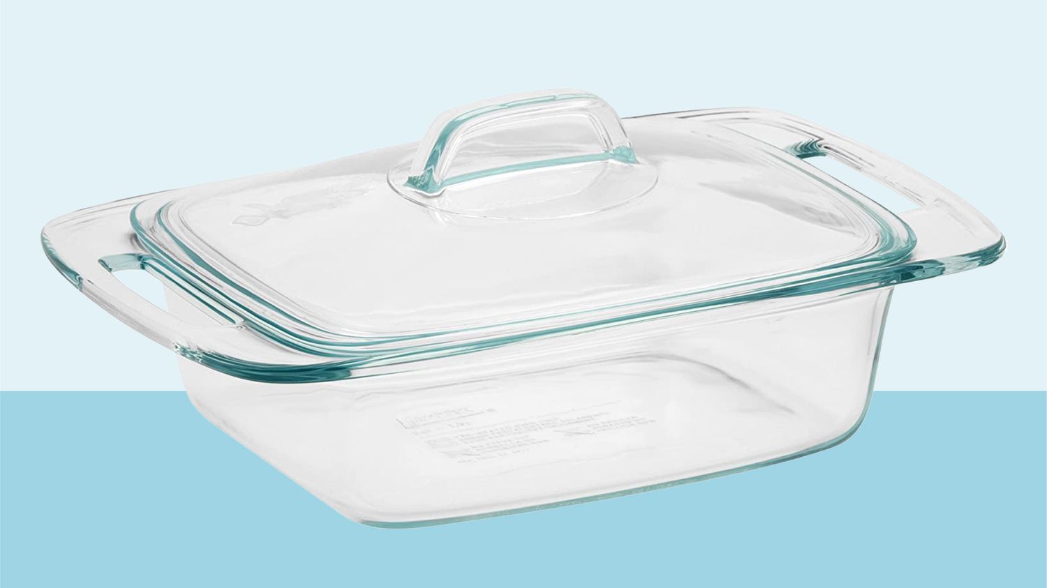Pyrex Easy Grab Glass Casserole Dish with Glass Lid