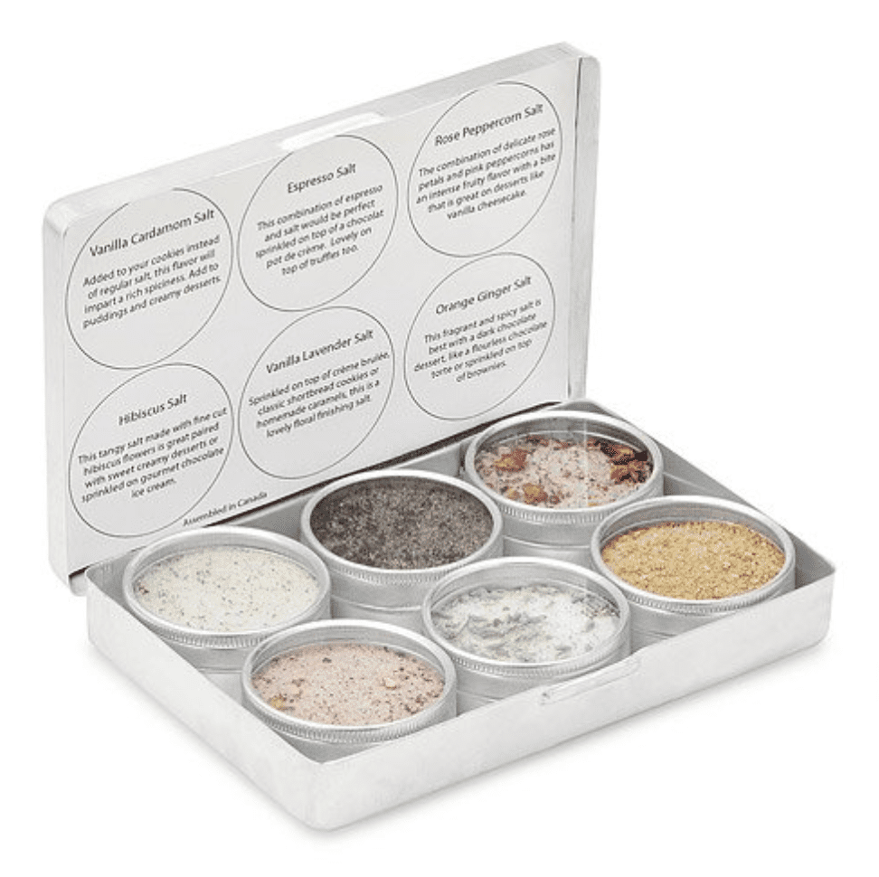 Set of Baking and Cooking Salts
