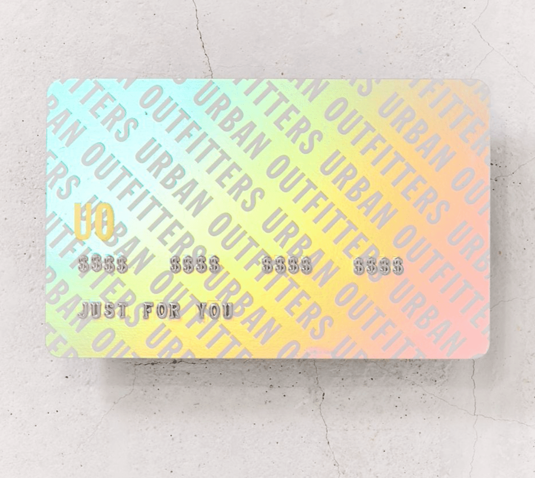 Urban Outfitters Gift Card