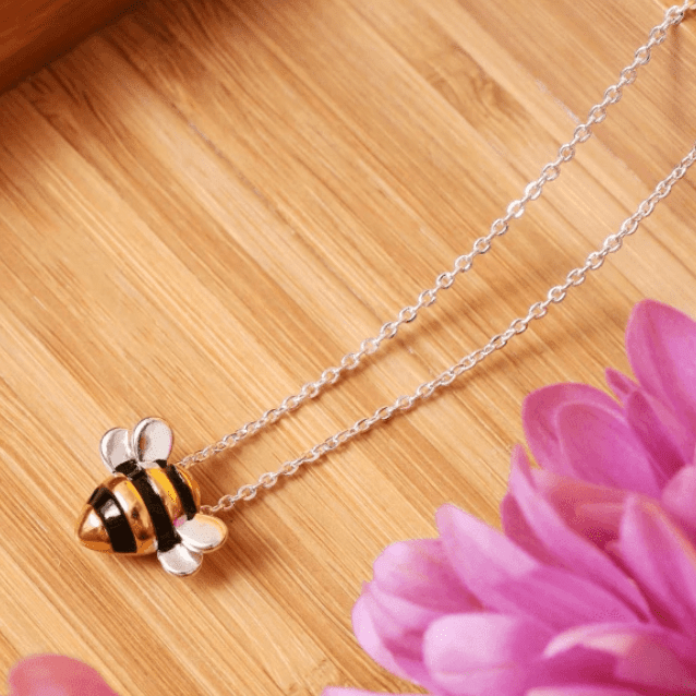 Project Honeybees Bee Necklace