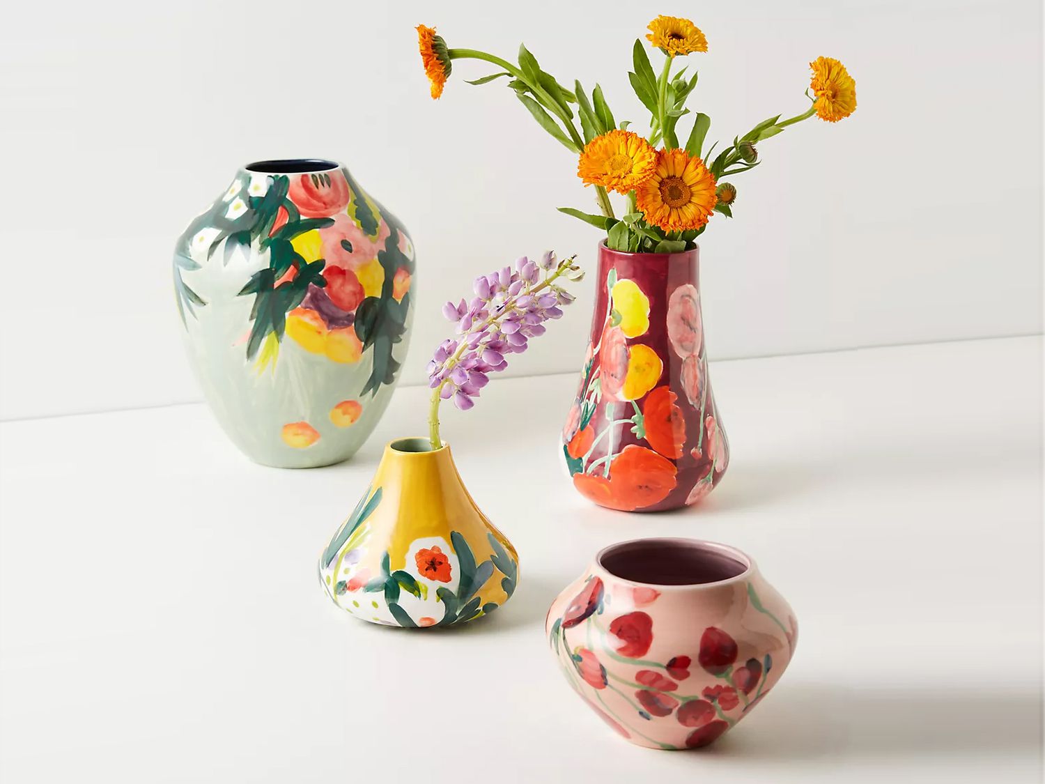 Great Gifts for the Home, Colorful Floral Vases
