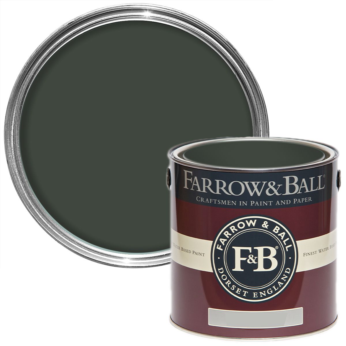 Best Living Room Paint Colors, Studio Green dark forest green paint