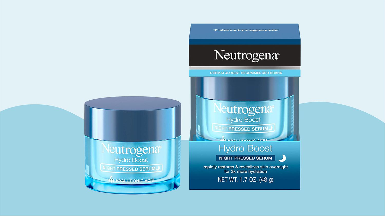 Neutrogena Hydro Boost Purified Hyaluronic Acid Pressed Night Serum
