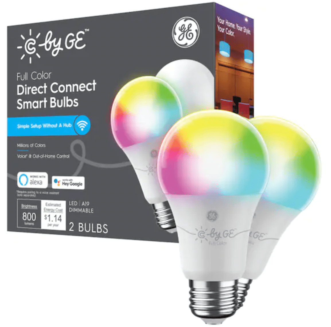 GE Cync Full-Color Bulbs