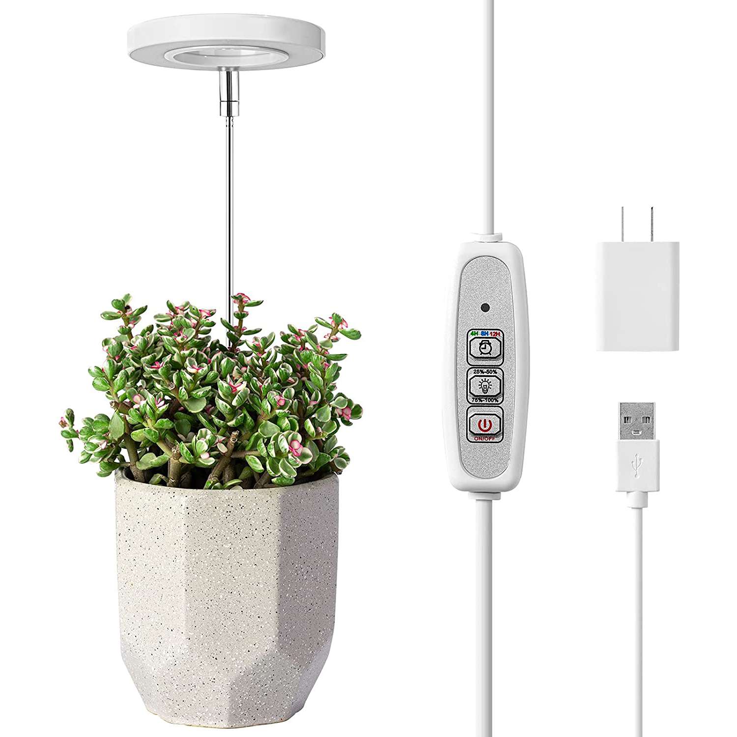 Grow Light, Lordem Full Spectrum LED Plant Light for Indoor Plants