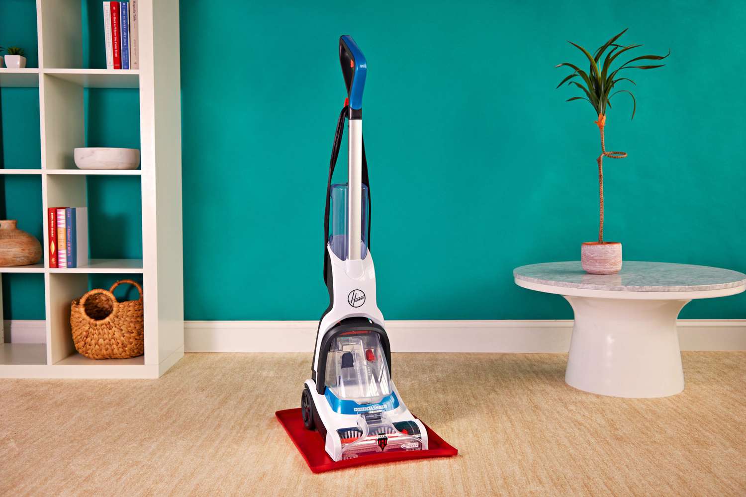 Hoover PowerDash Pet Compact Carpet Cleaner Shampooer Machine Lightweight with Storage Mat