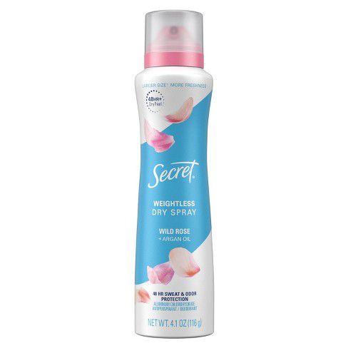 best-beauty-products-Secret Weightless Dry Spray in Wild Rose