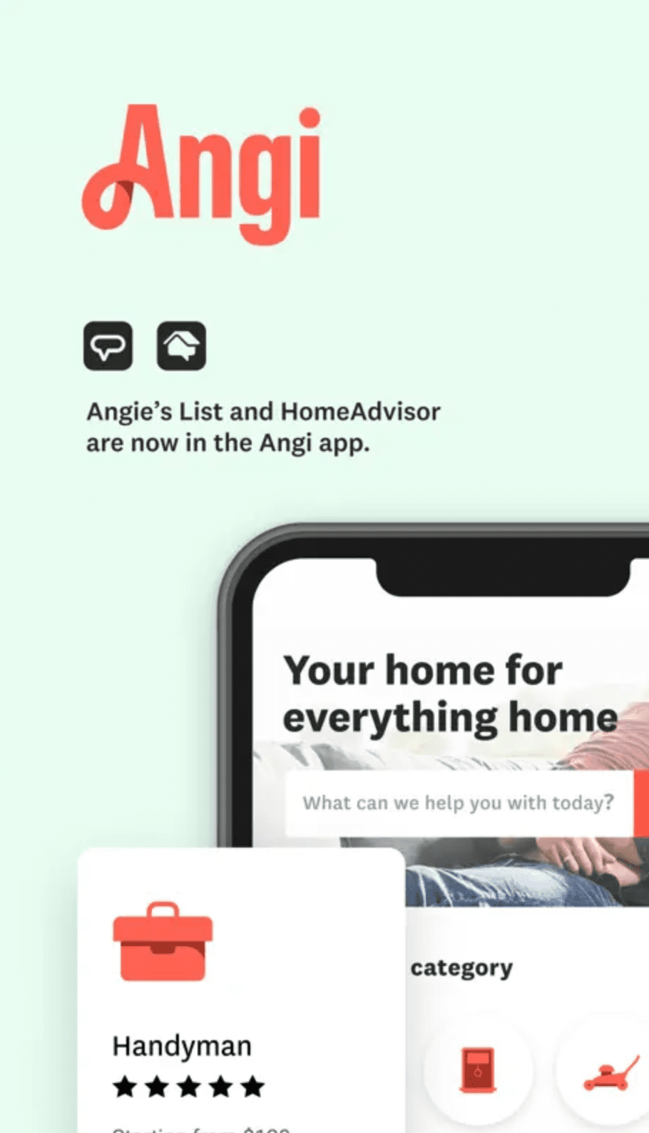 angi home services app