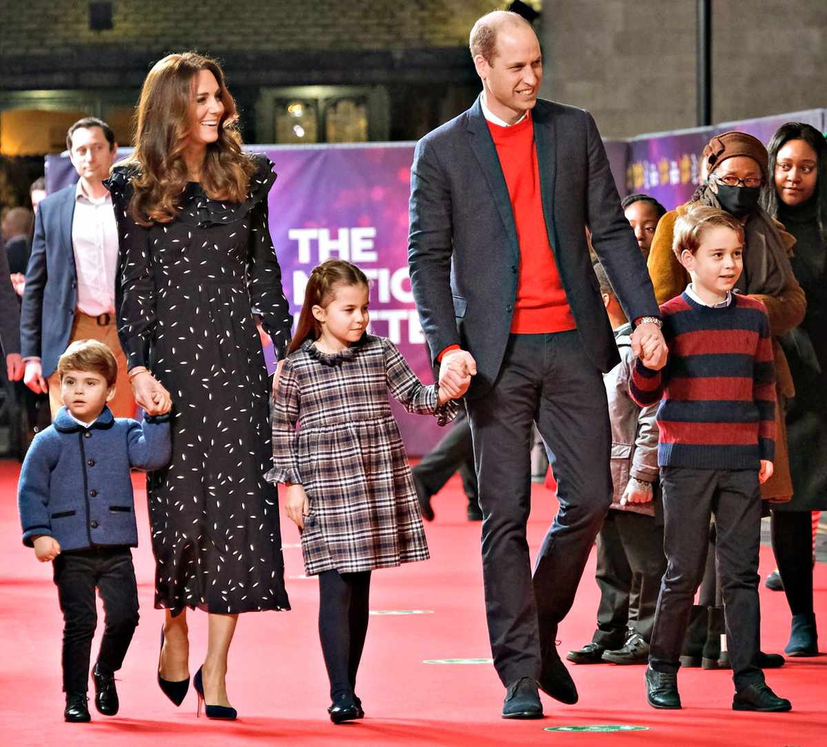 Kate Middleton, Prince William, family