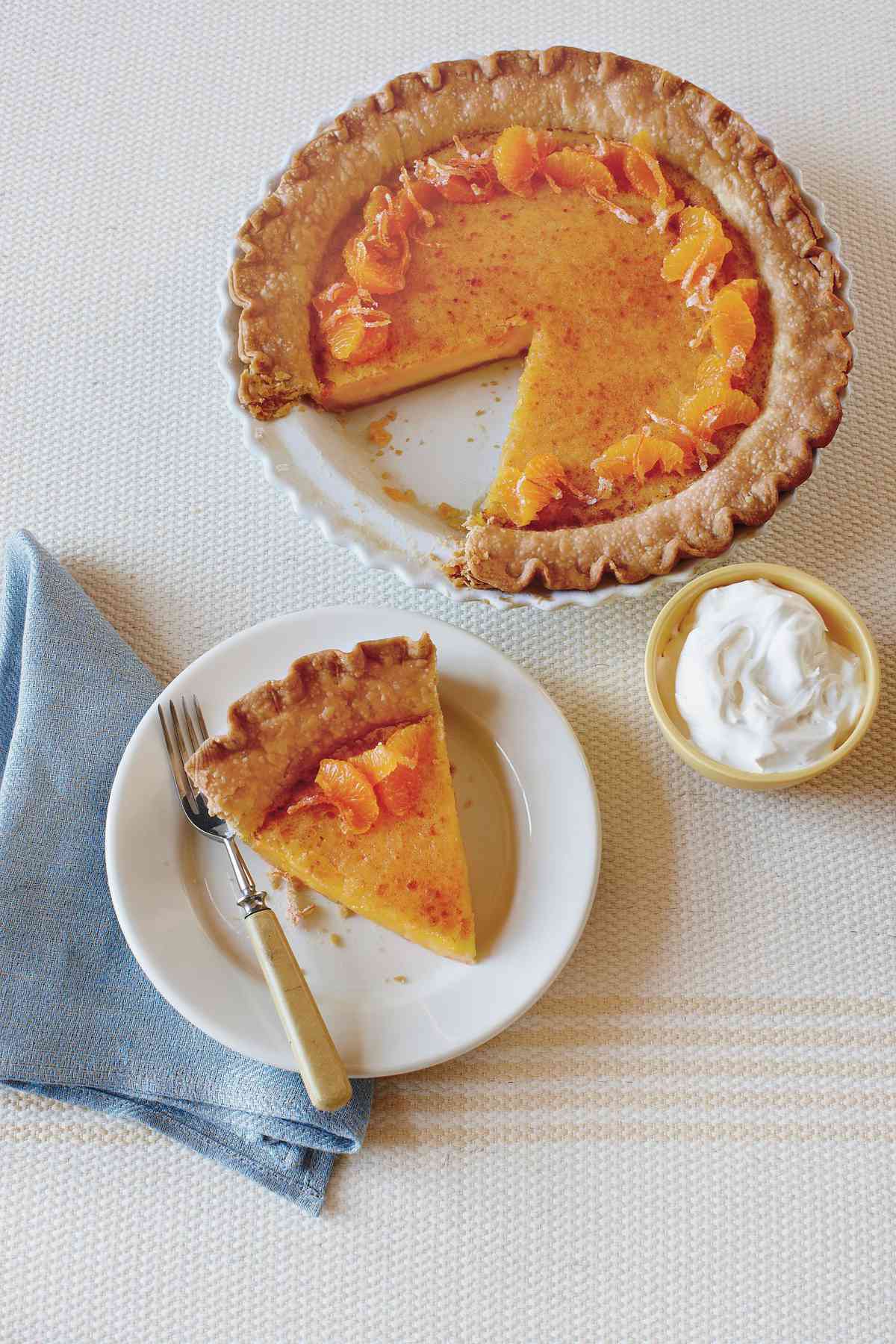 Pie Recipes: Tangerine Chess Pie