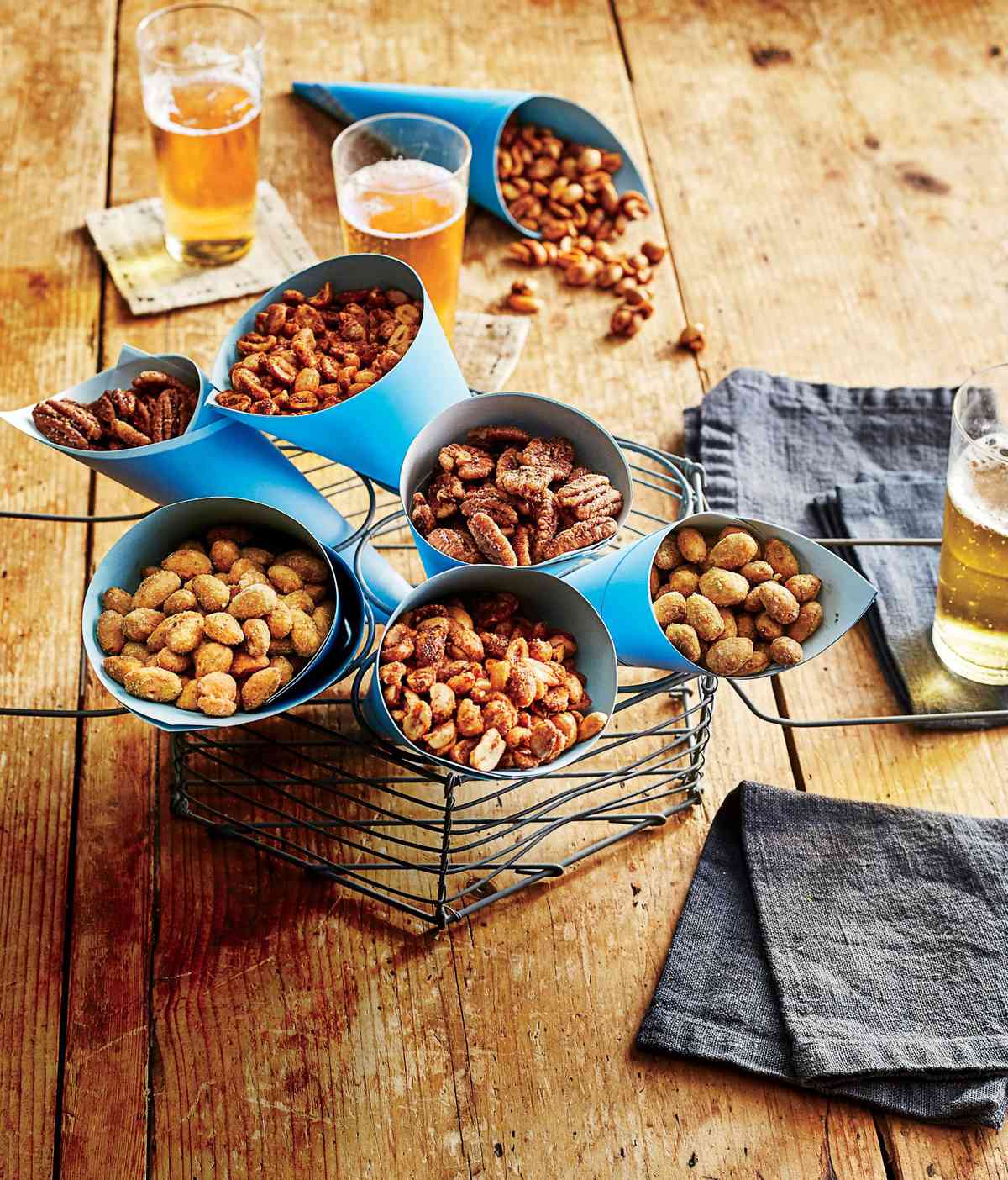 Hot-and-Sweet Fried Peanuts
