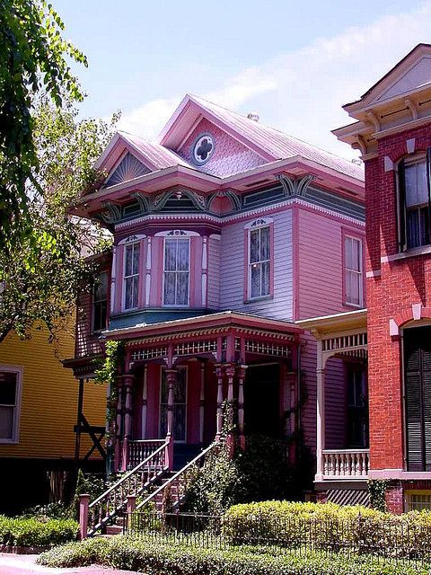 Pink House in Savannah