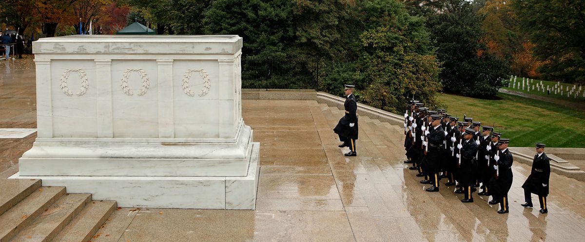 Arlington National Cemetery Veterans Day Ceremony