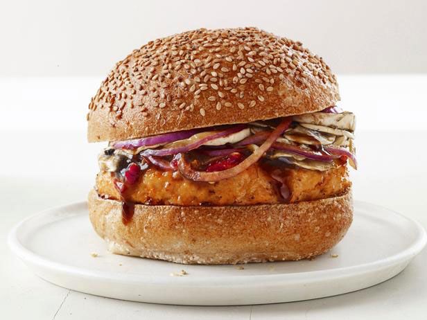 Asian-Style Chicken Burgers
