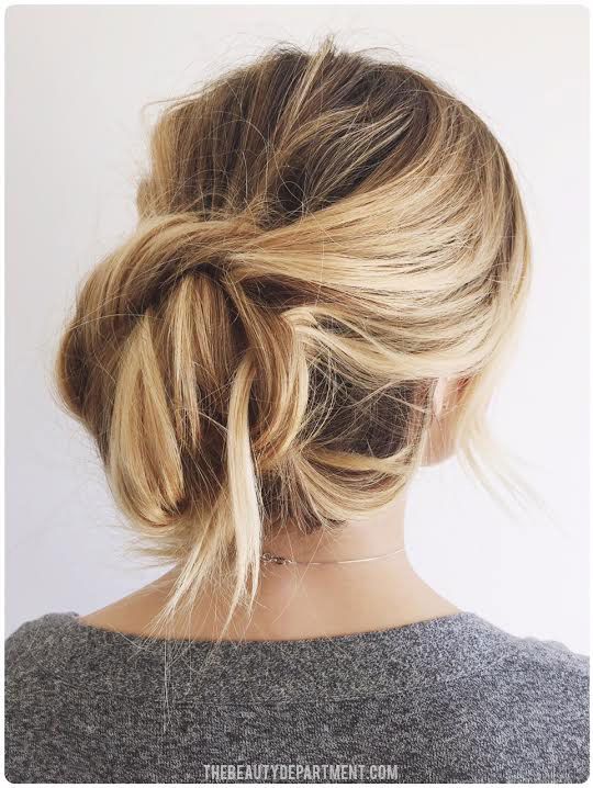 Easiest Updo Ever