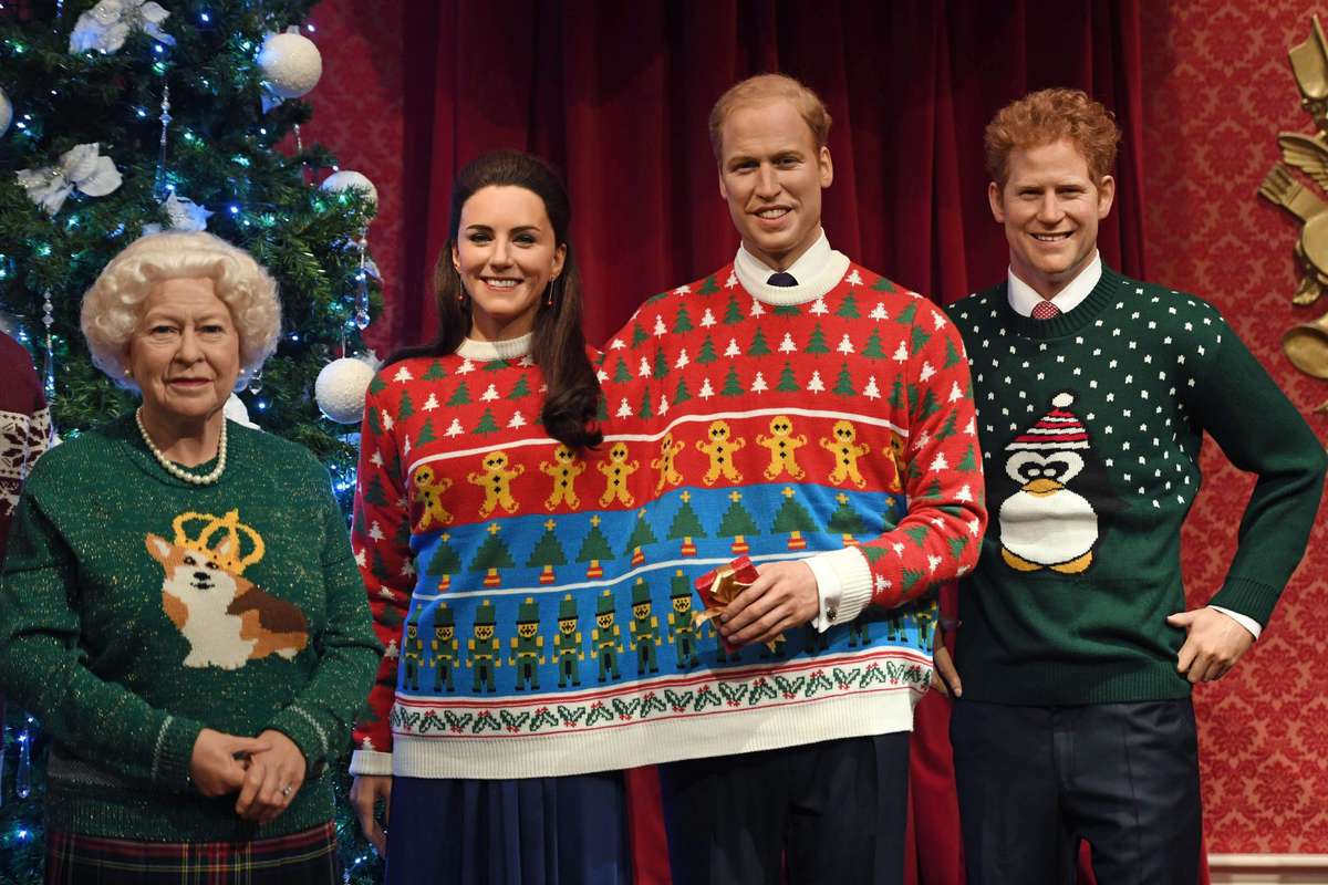 royal family christmas sweaters