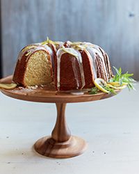 Buttermilk Bundt Cake with Lemon Glaze